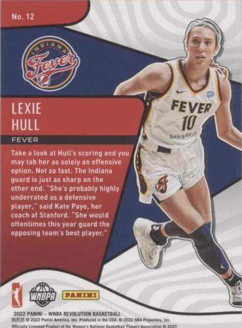 2022 Panini Revolution WNBA - Lexie Hull #12