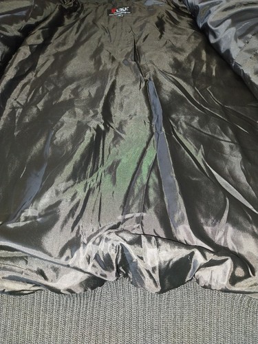 MENS "DUKE OUTDOOR "SIZE MEDIUM BLACK ZIP FRONT AND POCKETS JACKET. - Picture 14 of 21