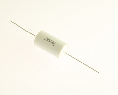 6X - .1uF / 0.1uF / .1mfd @ 200V axial (TONE/AUDIO) polyester film CAPACITOR #88