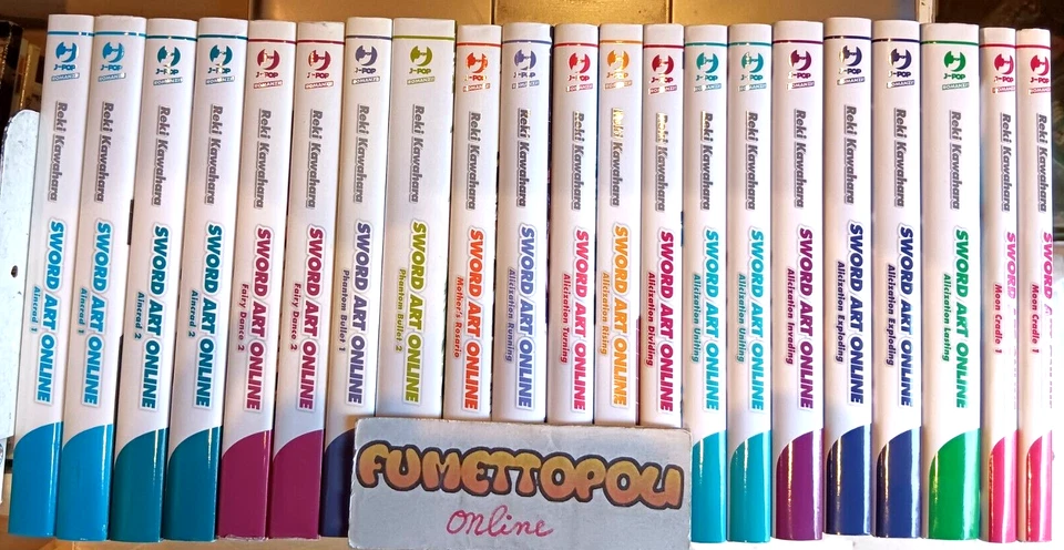 SWORD ART ONLINE Novel 1/20 Romanzi J-Pop scegli tra i titoli disponibili NUOVI