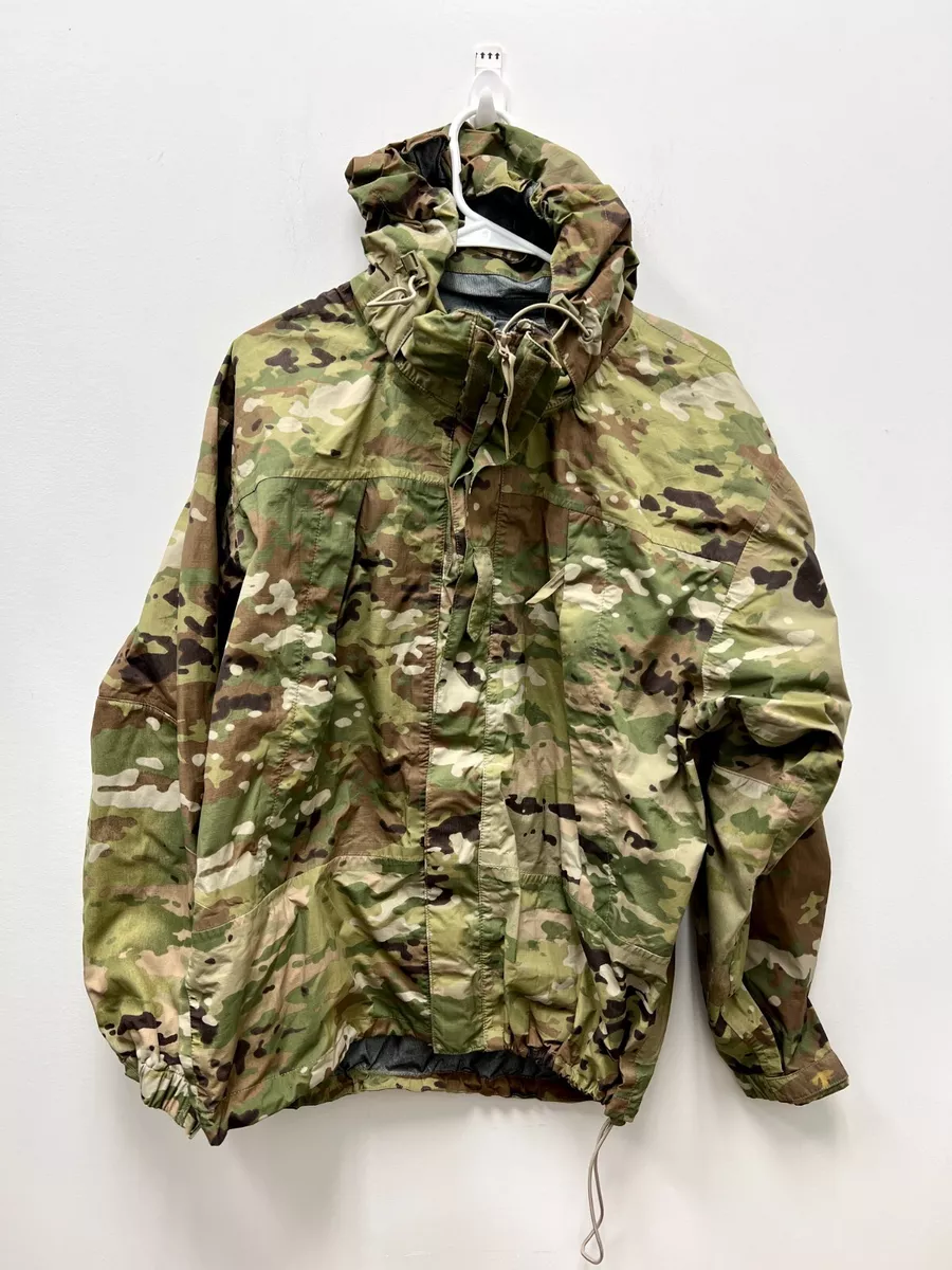 USGI ECWCS MULTICAM GEN III LEVEL 6 EXTREME COLD/WET WEATHER JACKET- SMALL  SHORT