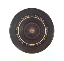 Objectif Schneider Retina Curtagon F :4 28 mm pour Kodak Reflex
