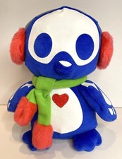 Skelanimals Pen The Penguin Winter Plush 7" w/Ear Muffs Scarf Jakks Pacific