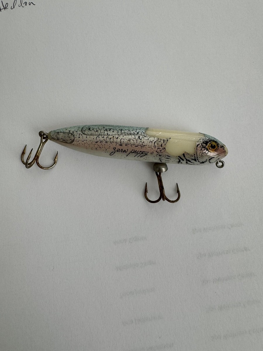 Leurre De Pêche Vintage Heddon Zara II - Bleu Rivage - Pour Carnassiers