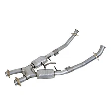 BBK Performance 2.5" Long X-Pipe w/Converters 94-95 Mustang 5.0L 1663