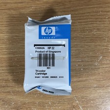 HP 22 Tri-Color Original Ink Cartridge No Box New C9352A
