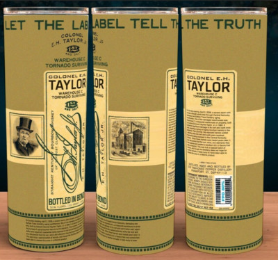 EH Taylor Surviving Tornado Warehouse C Bourbon Whiskey Cup Mug Tumbler