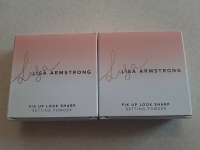 2 x DARK Avon Lisa Armstrong Fix Up Look Sharp Setting Powder