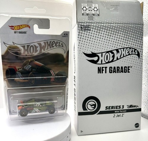2 Jet Z Garage Series 3 ~ 2022 Hot Wheels NFTH Redeemable FACTORY SEALED - Picture 3 of 4