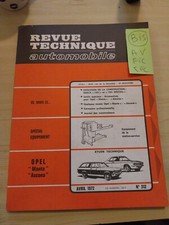 Revue technique Opel ASCONA