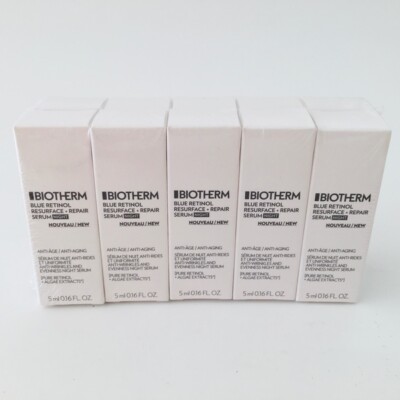 Biotherm Blue Retinol Resurface Repair Serum Night 50ml ( 10 X 5ml ) NEU OVP