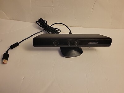Genuine Microsoft XBOX 360 Kinect Sensor Bar Model 1414 W/ Kinect Adventures