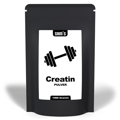 1000 g   Creatin Monohydrat Pulver   200 Mesh Kreatin   100 % rein, ohne Zusätze