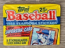 1988 Topps Baseball Stickers #152-#299