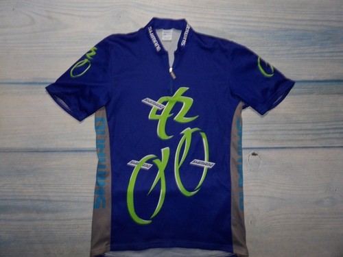 Hermosa CAMISA DE CICLISMO Shimano by Santini vintage años 80 única hombre talla XL - Imagen 2 de 12