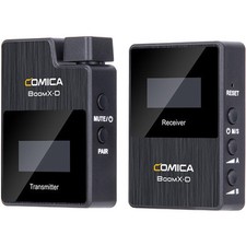 Comica Audio Boomx-d 2.4ghz Dual Wireless Mic System W/tx Rx For Smartphones