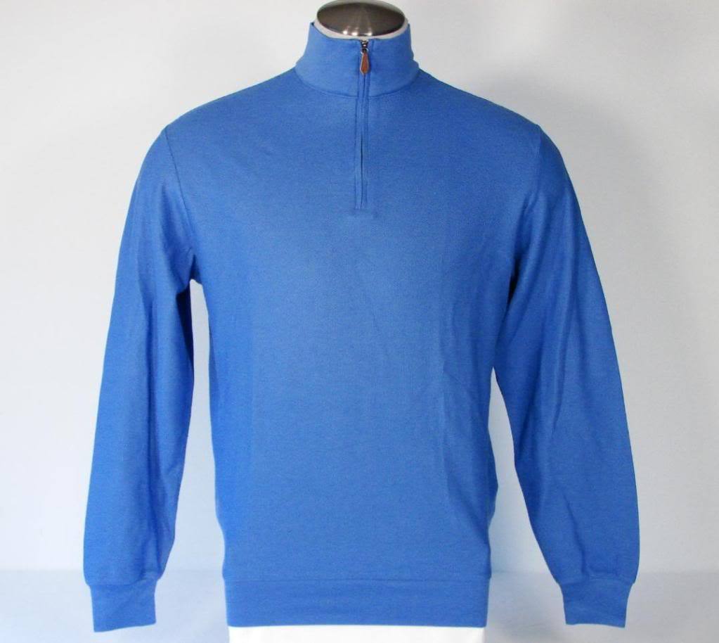 POLO GOLF RALPH LAUREN ハーフジップ US S Ralph Lauren Polo Golf Blue 1/4 Zip Golf Shirt Men's Small S