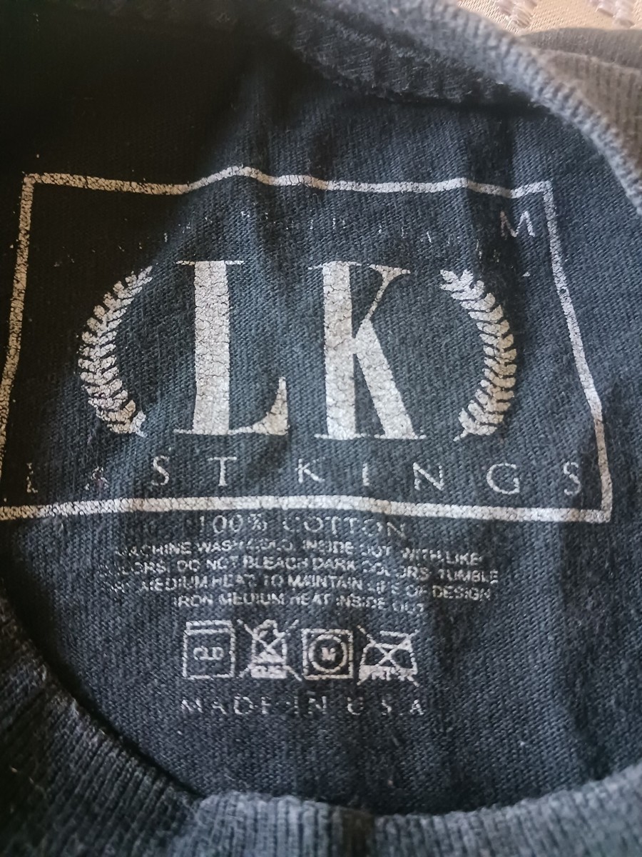 Rapper Tyga Last Kings Black Long Sleeve Egyptian T Shirt Size M