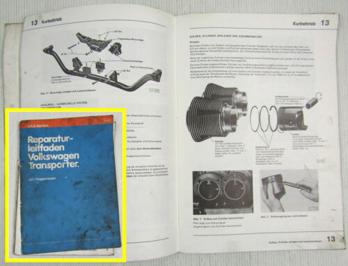 Reparaturleifaden VW T3 Bus Werkstatthandbuch 1,6 l-Vergasermotor CT CZ - 第 1/1 張圖片