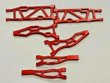 5 item Aluminum Front  Rear Suspension A-Arms Arm Front steeing  Brace