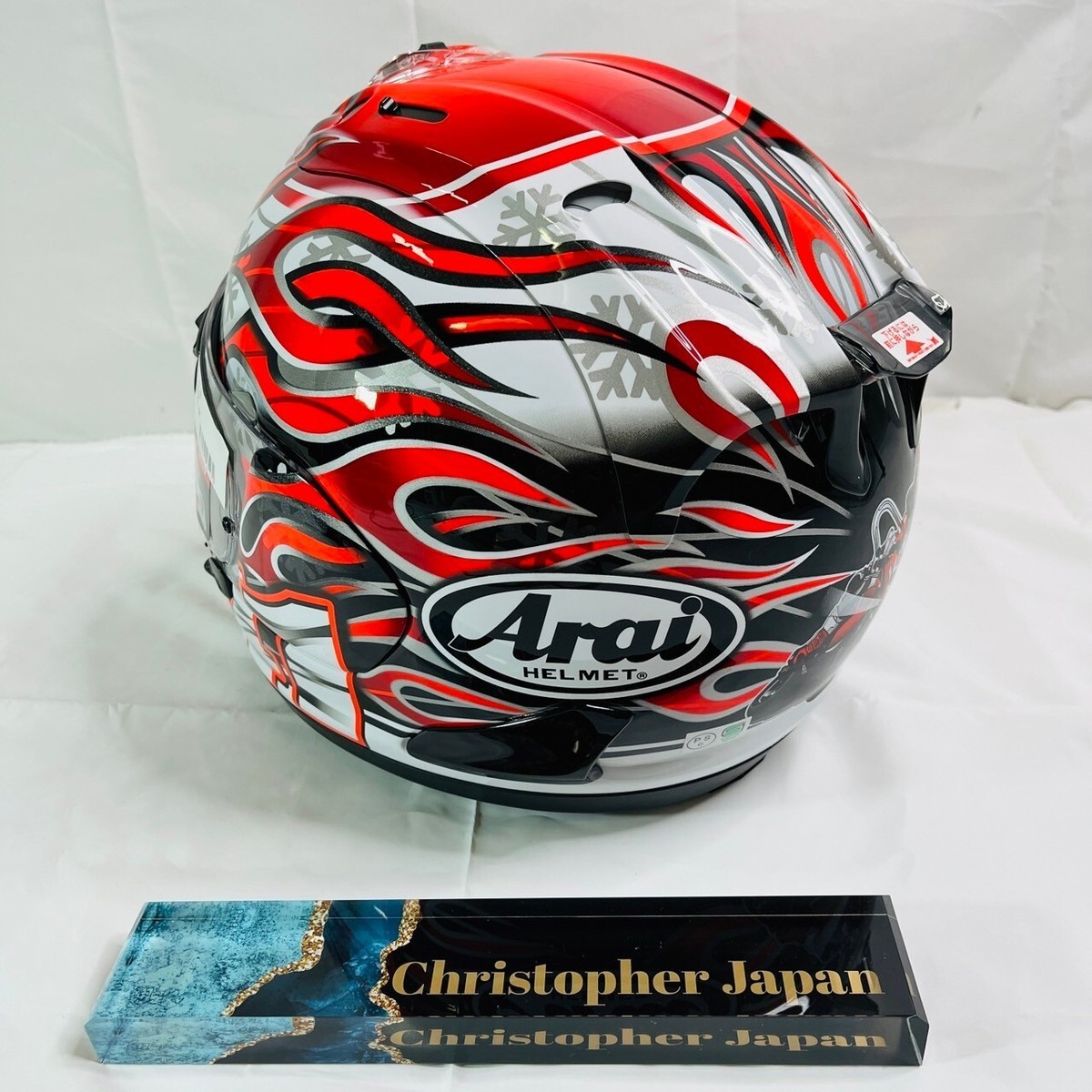 Arai RX-7X HAGA Model Corsair-X Full Face Helmet L Size 59-60cm