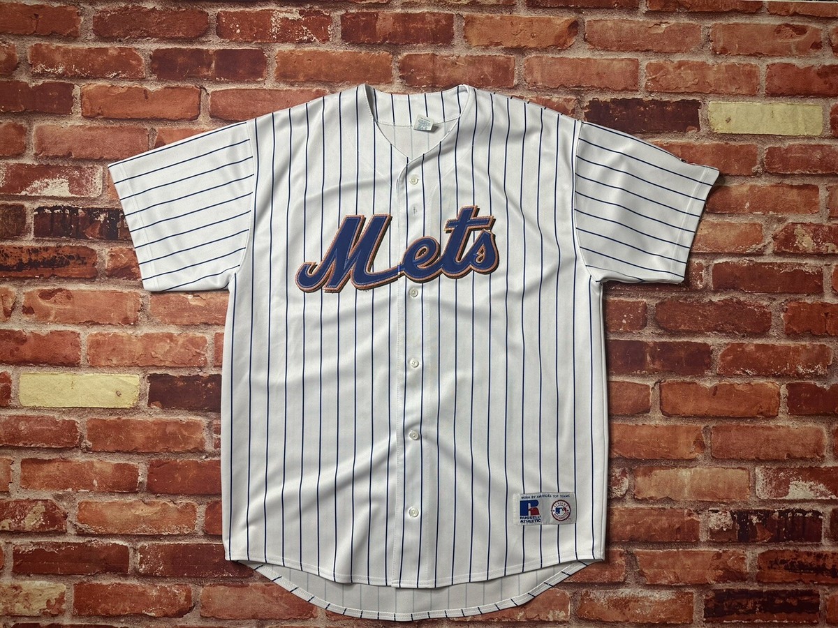 メッツ newyork mets russell ユニフォーム yankees TURK WENDELL Russell Athletic AUTHENTIC NEW YORK METS Black