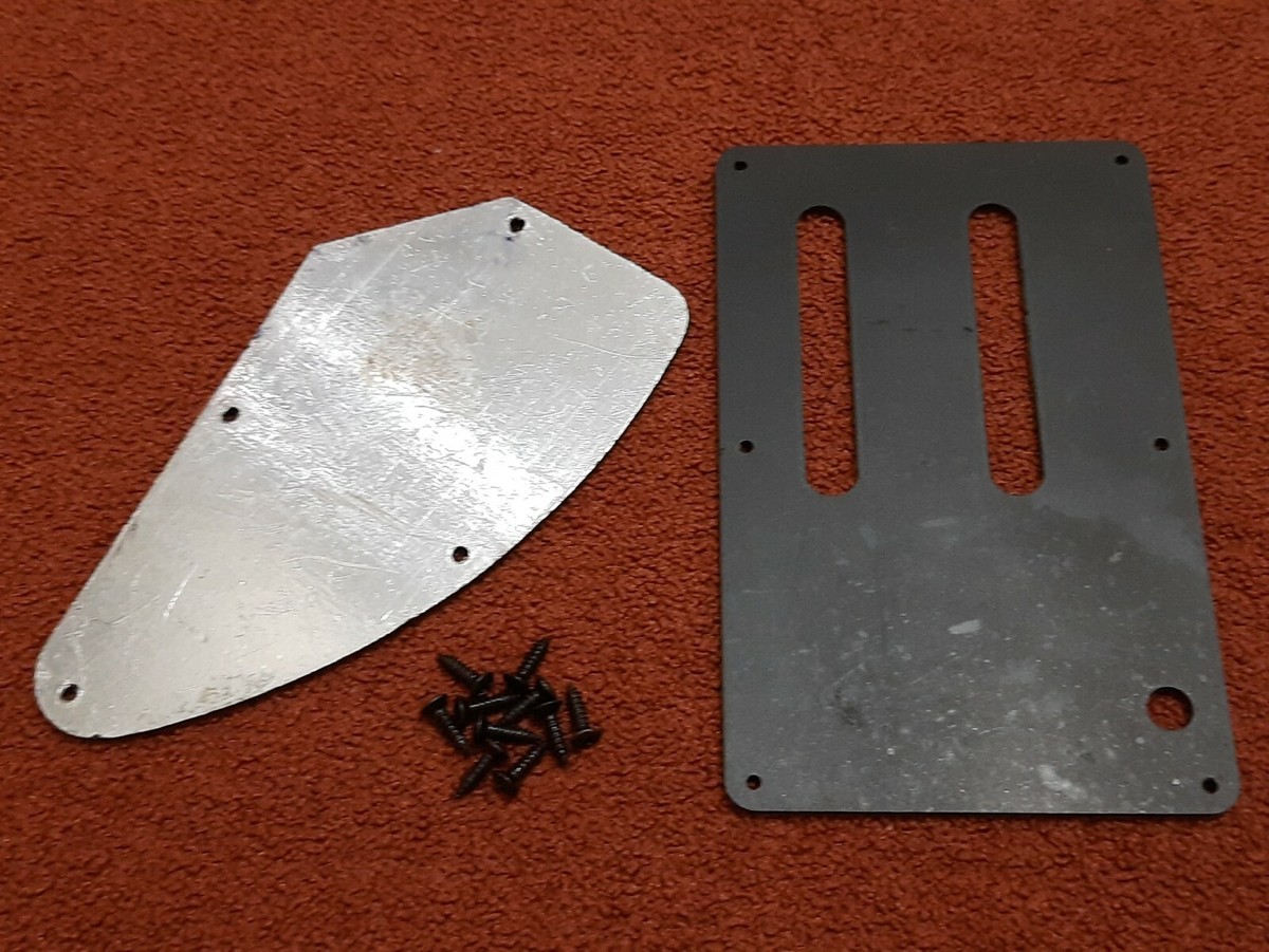 Genuine Ibanez Trem Back Cavity & Control Cavity Plates w/screws
