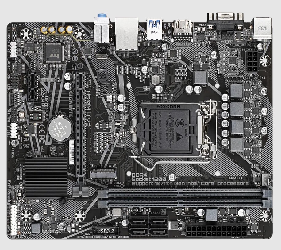 FOR Gigabyte H510M H V2 motherboard Intel Q470 Express LGA 1200