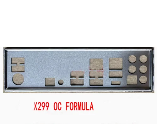 Shield I/O IO Backplate For ASRock X299 OC FORMULA Motherboard