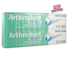 2 PACK  Arthrodont Protect Toothpaste Gel  2 Tubes 75ml EXP 04/2027