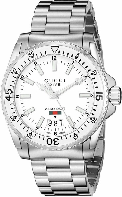 gucci dive 40mm mens watch