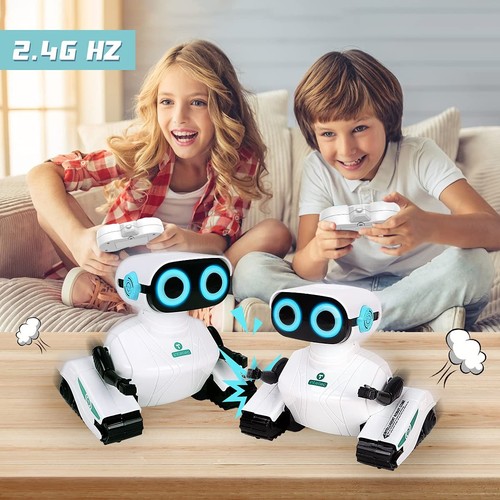 REMOKING Robot Toys for Boys Kids,Remote Control Robot Toys with LED Eyes & - Picture 5 of 5