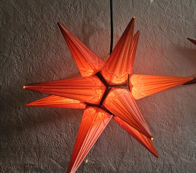 Estrellas de Adviento, Navidad, Exteriores Ø35, Ø57 , Ø98cm Colores Nuevos - Imagen 1 de 4