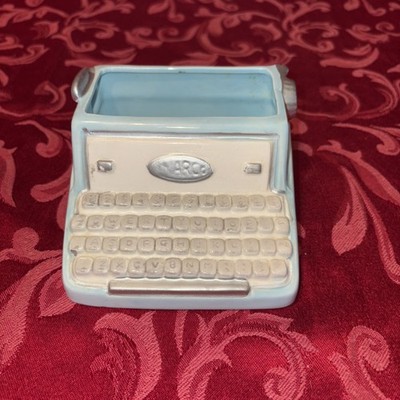 Vintage Inarco Typewriter Vase Japan Original Sticker