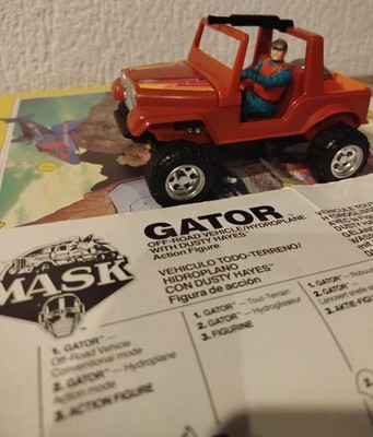 M.A.S.K. Kenner Gatar Mask, 80er Vintage. Mit Poster