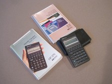 Hewlett-Packard HP 27S Scientific Calculator Case Manuals 2828A USA VERY NICE