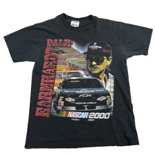 Vintage 2000 Dale Earnhardt NASCAR Winston Cup Schedule T Shirt Medium