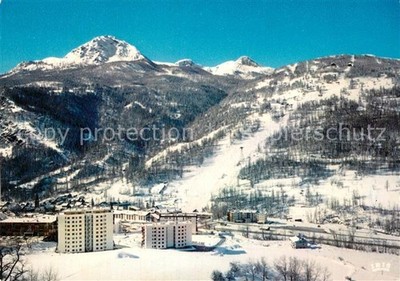 Serre Chevalier Vue des pistes Sports d_hiver Alpes