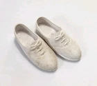 IDEAL TAMMY WHITE OXFORD SHOES VTG 1960s MADE IN HONG KONG DOLL SHOES