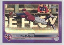 2022 Topps Chrome Logofractor Edition Purple Refractor /250 Byron Buxton #81 1u3