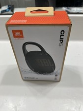 JBL Clip 5 - Portable, Waterproof  Dustproof Bluetooth Speaker NEW