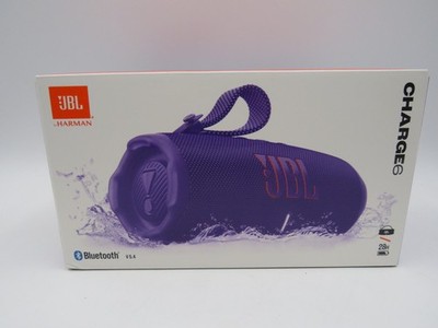 JBL Charge 6 Portable Waterproof Bluetooth Speaker Purple NEW SEALED