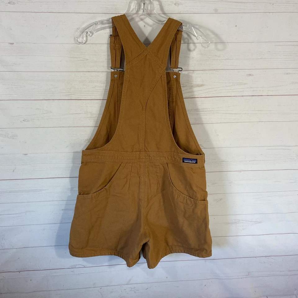 Mono de pie Patagonia para mujer talla mediana naranja/marrón de lona Foto 3 de 4