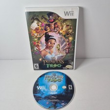 Disney The Princess and the Frog Nintendo Wii Case & Disc Tested