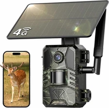 Trail Camera, Cellular Trail Camera with Built-in SIM Card 4G Unlimited Data Pla