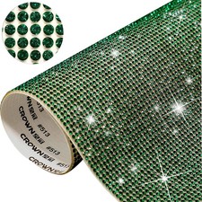 24x20cm Bling Rhinestone Crystal Sticker Decal Sheet Phones DIY Self-Adhesive we