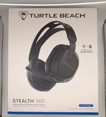 Turtle Beach - Stealth 500 Wireless Amplified Gaming Headset - Black for PlaySta