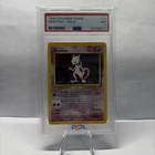 1999 Mewtwo Holo Base Set Unlimited Graded PSA 7 HOLO