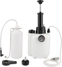 3L Brake Bleeder Kit with 1L Fluid Bleed Bottle, Manual Brake Bleeding Kit with