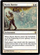 Mystic Barrier R C13 Commander 2013 18 NM